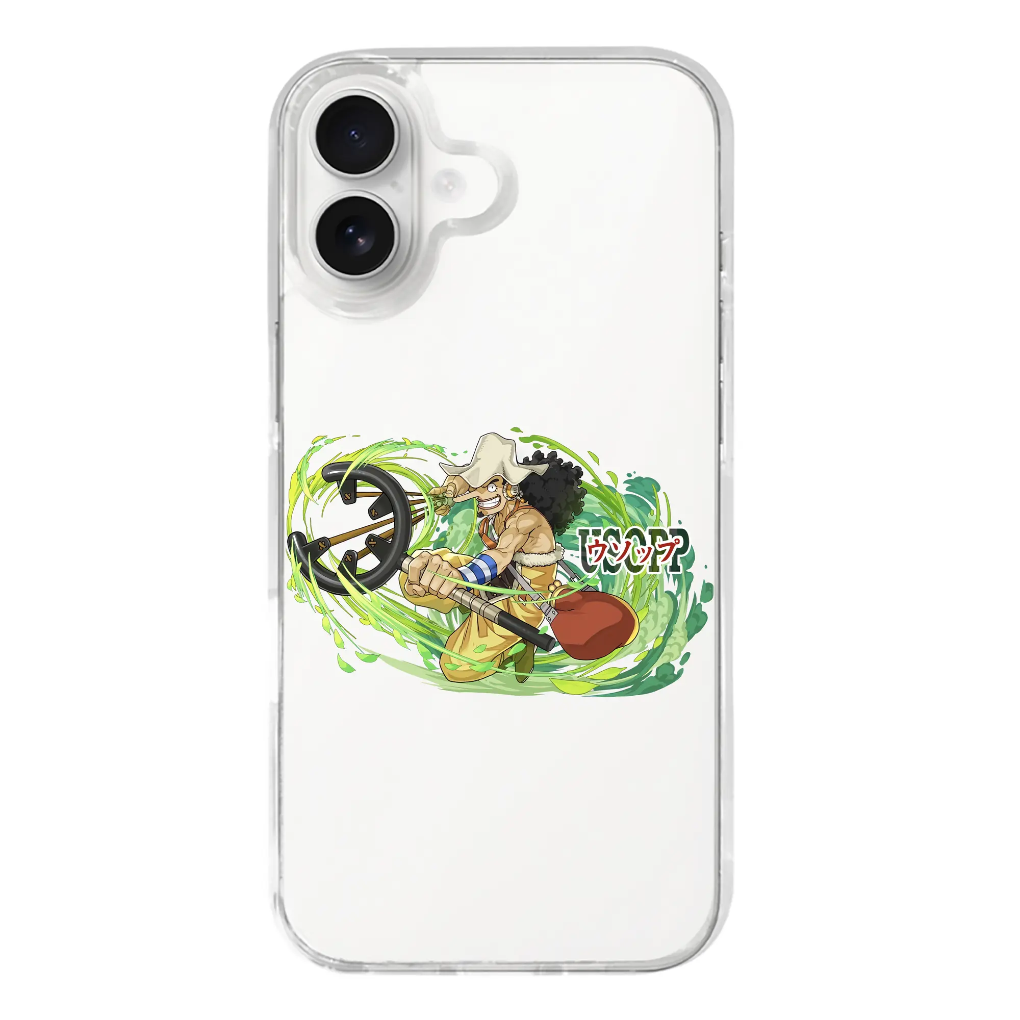 ワンピース グッズ ウソップ - iPhone 17シリーズ 透明スマホケース – 薄型・耐衝撃・精密フィット保護カバー